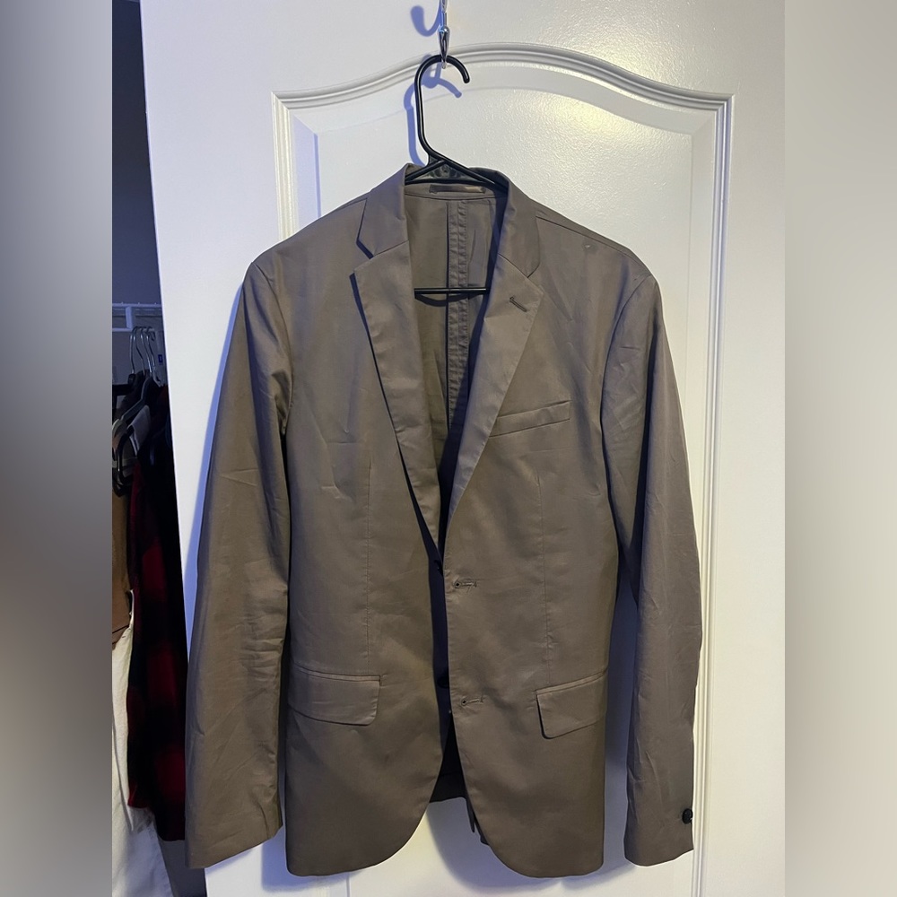 Silver blazer from h&m size extra small